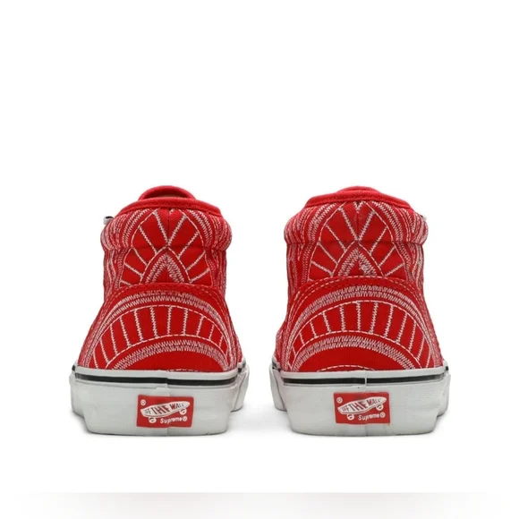 Supreme/Vans Uptown Chukka 赤29.0cm シュプリーム/バンズ アップタウン チャッカ US11 2014SS Supreme X Vans Uptown Chukka Boot *SS14*